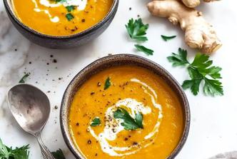 juha od mrkve i đumbira