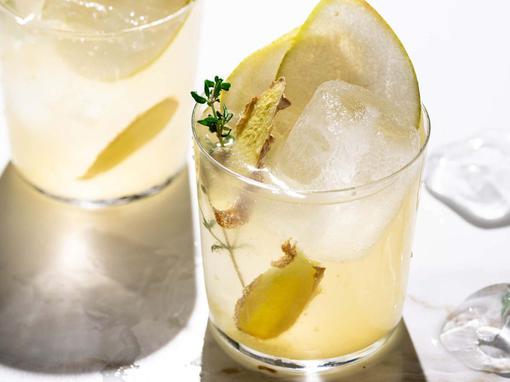 spritz s kruškom i đumbirom