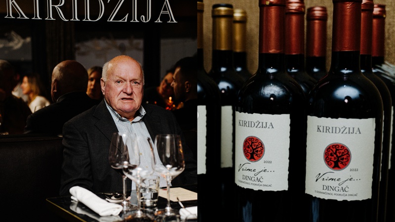 Vedran Kiridžija predstavio novo vino - dingač Vrime je…