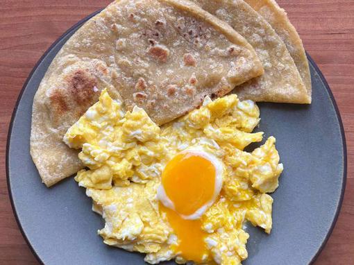 frambled eggs