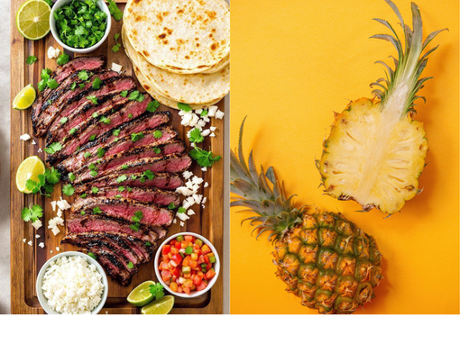 ananas steak