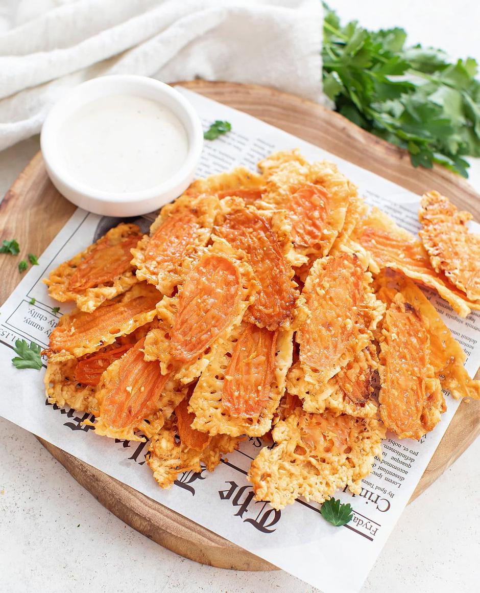 čips od mrkve i parmezana | Author: Kirbie's Cravings/Pinterest