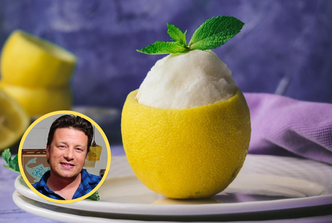 sorbet od limuna, jamie oliver