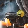 Crna Halloween margarita s absintom