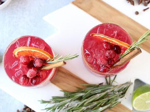 paloma s brusnicama, koktel