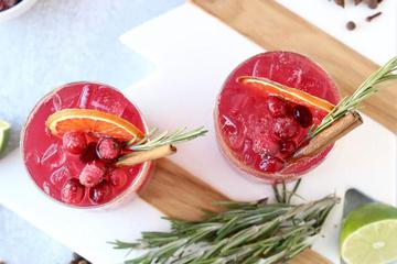 paloma s brusnicama, koktel