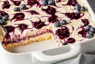 Tiramisu s limunom i borovnicama