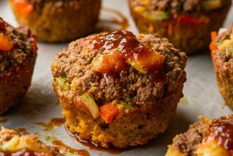 muffini s mljevenim mesom