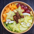 ježev prolaz, voća salata
