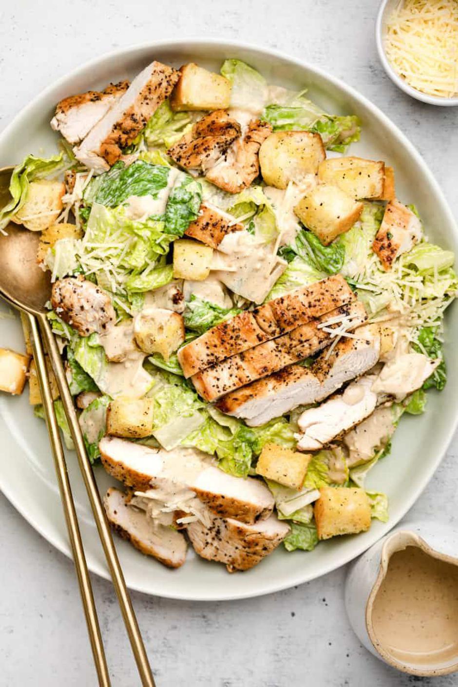 tople salata od piletine | Author: Erin Lives Whole/Pinterest