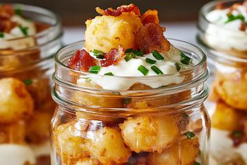 Napravi Tailgate Tots – hrskave, slojevite grickalice