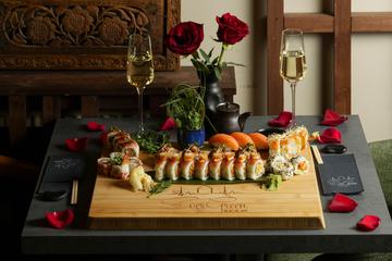 evergreen sushi, valentinovo