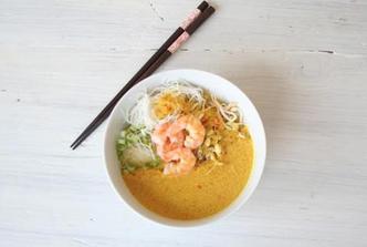 Laksa s kozicama