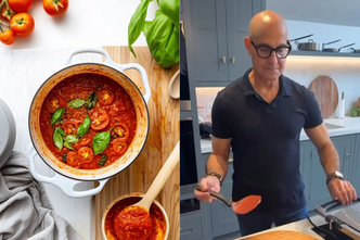 Stanley Tucci, umak od rajčice