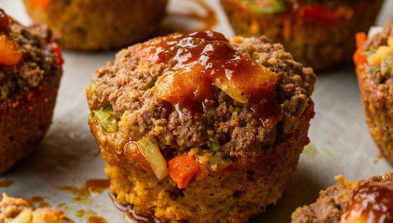 muffini s mljevenim mesom