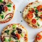 pizza bagels