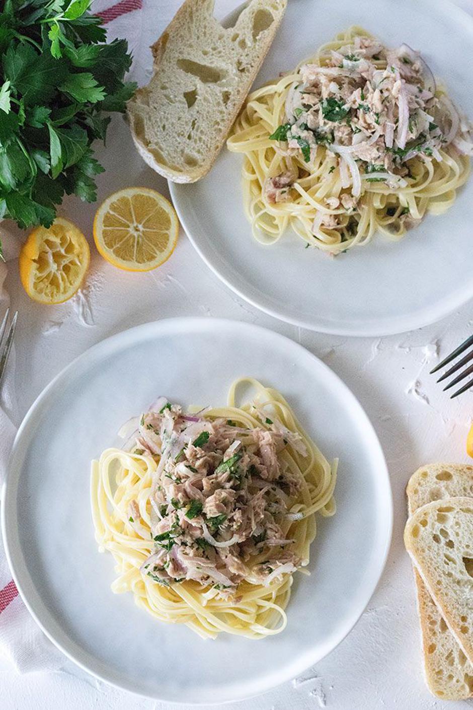 špageti s tunom i limunom | Author: The Home Cook's Kitchen/Pinterest