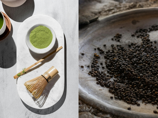 crni sezam, matcha