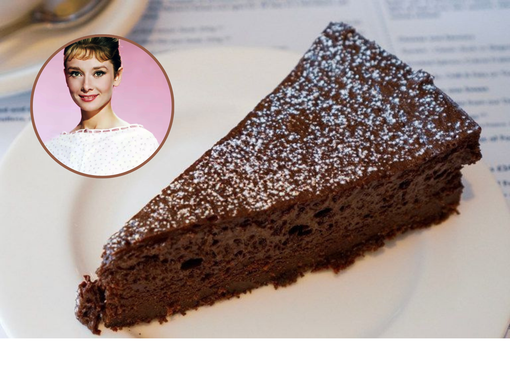 čokoladna torta, audrey hepburn