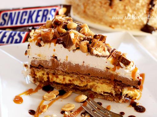 Snickers torta