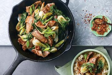 Govedina s bok choyem i đumbirom