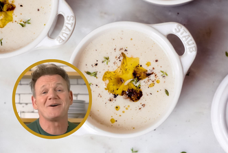 gordon ramsay, juha od cvjetače sa smeđim maslacem