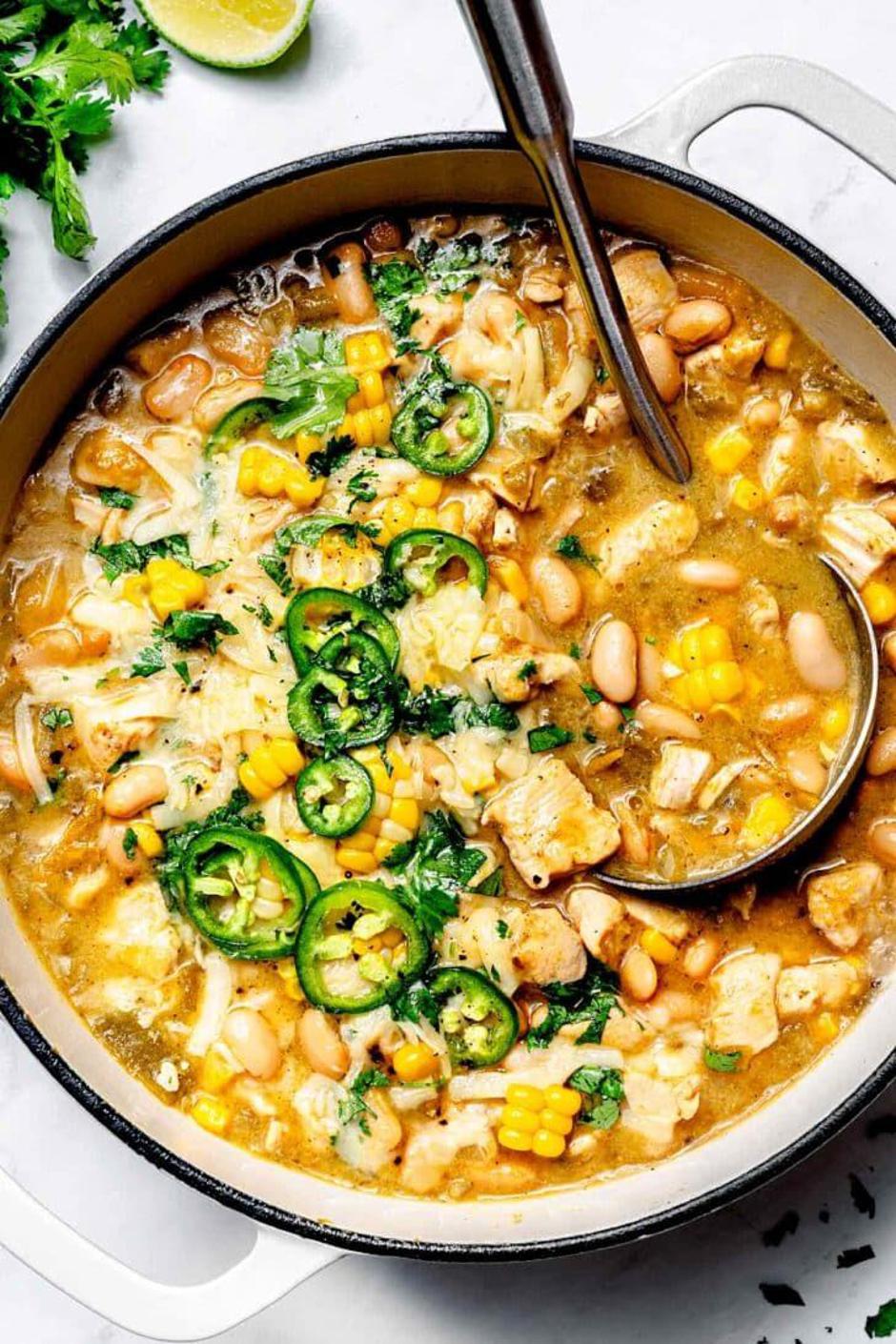 bijeli chili, bijeli čili | Author: FoodieCrush/Pinterest