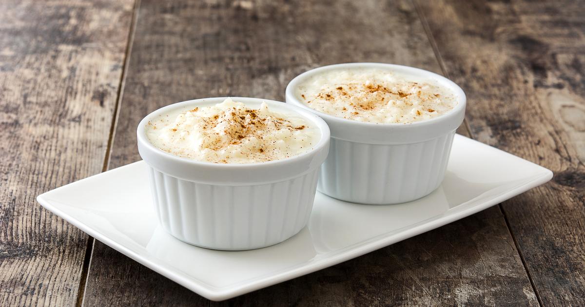 Десерт arroz con leche