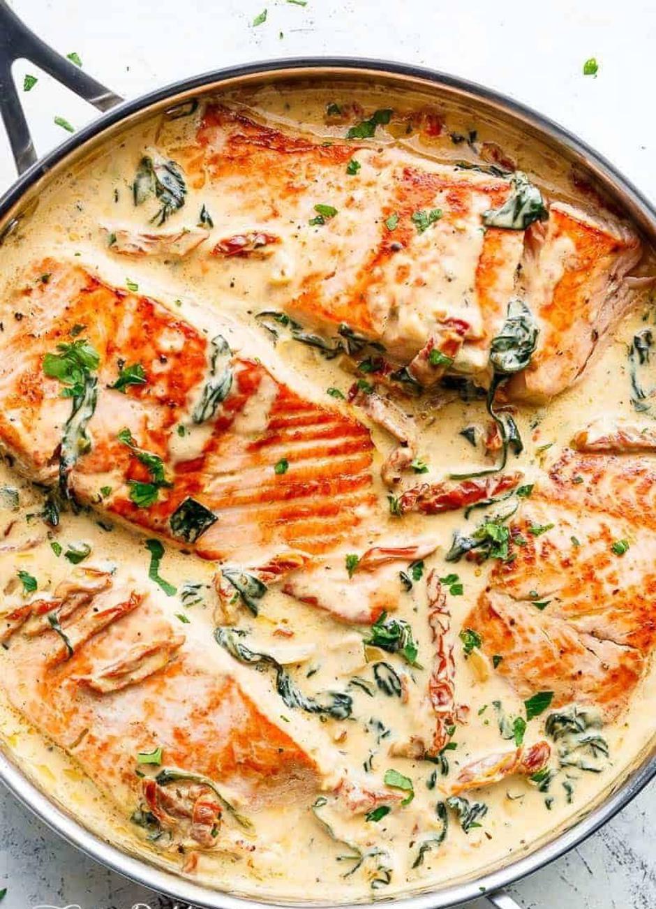 losos u kremastom umaku | Author: CafeDelites/Pinterest