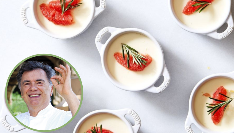 stevo karapandža, panna cotta s ružičastim grejpom