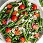 salata od mahuna i cherry rajčica