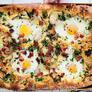 focaccia za doručak, focaccia s jajima