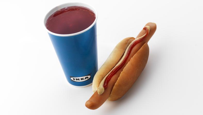 Ikea hot dog