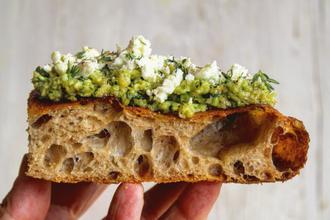 avokado tost focaccia