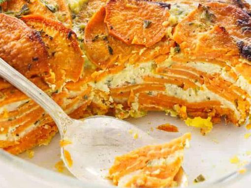 složenac od krumpira i batata