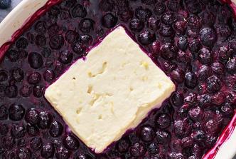 pečena feta s borovnicama