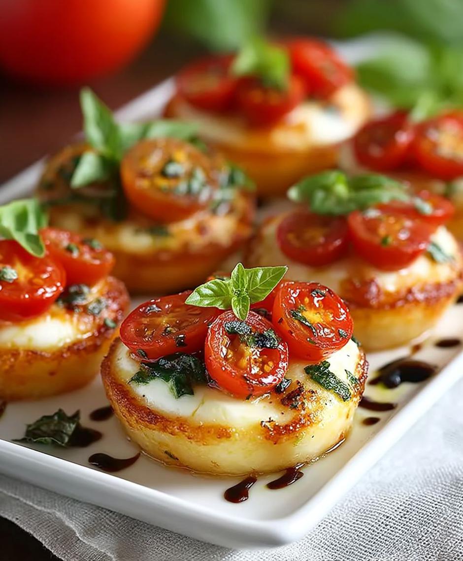 pečeni caprese zalogajčići | Author: Recipes Strawberry/Pinterest