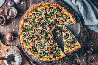 quiche od gljiva