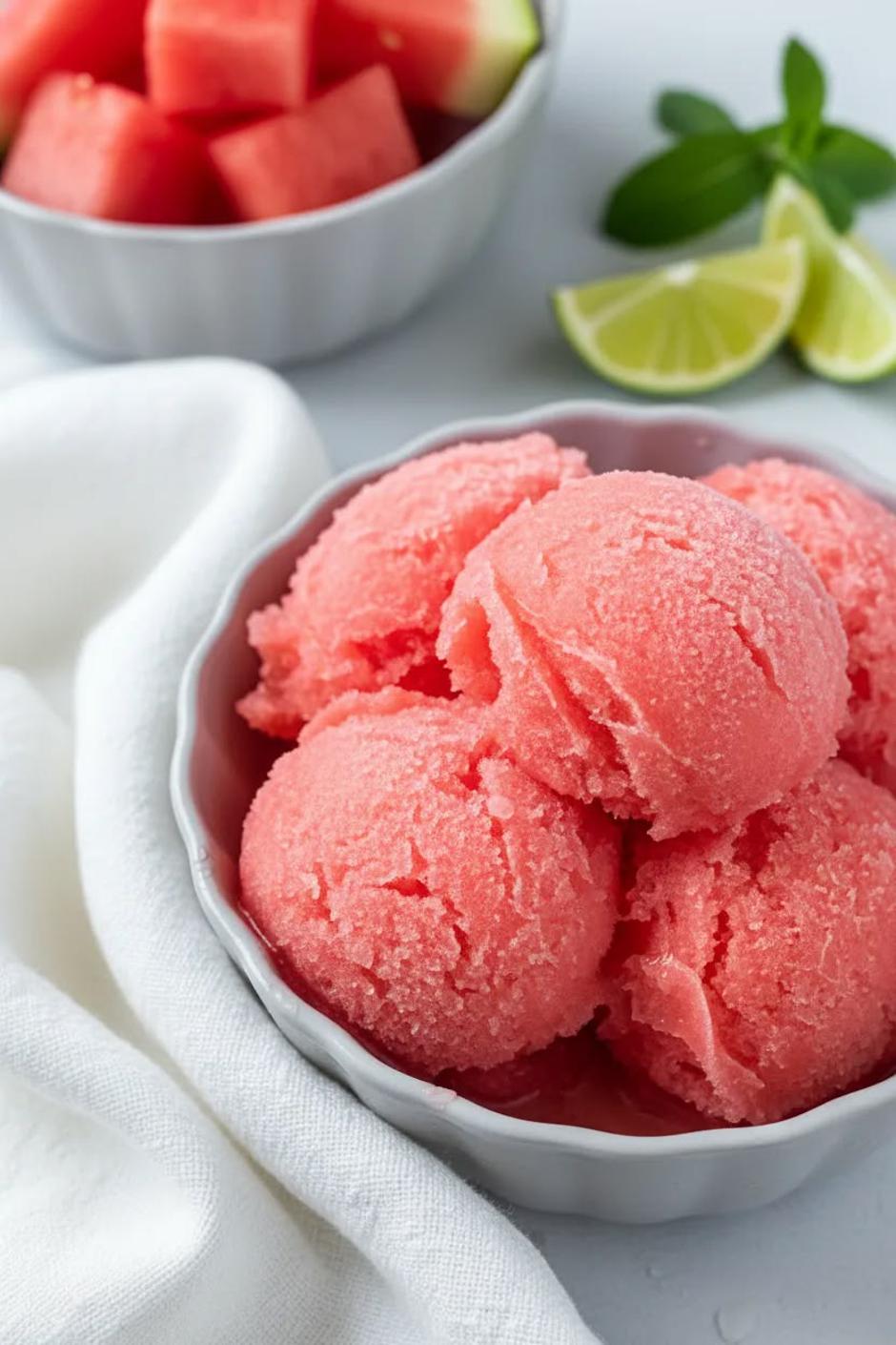 sorbet od lubenice | Author: Amanda's Kitchen/Pinterest