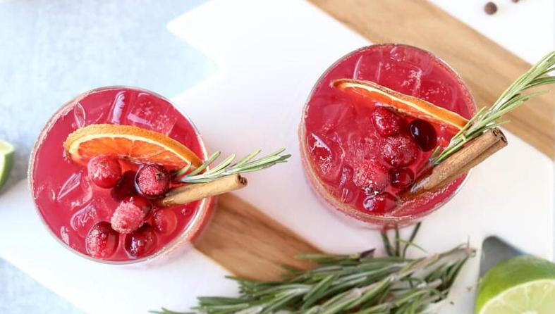 paloma s brusnicama, koktel