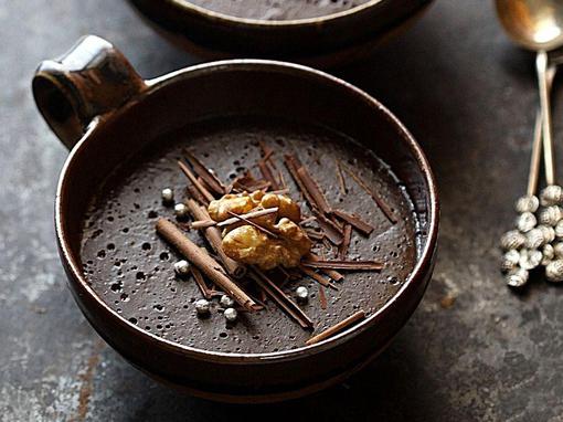 puding od tamne čokolade