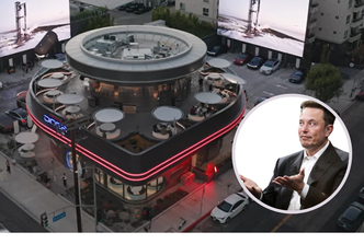 elon musk, tesla diner