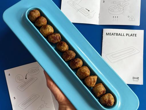 IKEA tanjur za mesne okruglice