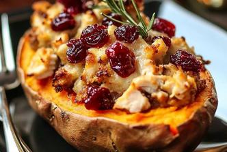 batati punjeni ostacima od ručka