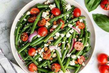 salata od mahuna i cherry rajčica