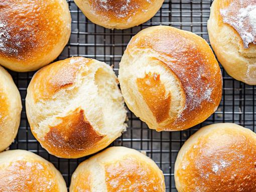 brza peciva bez kvasca s grčkim jogurtom