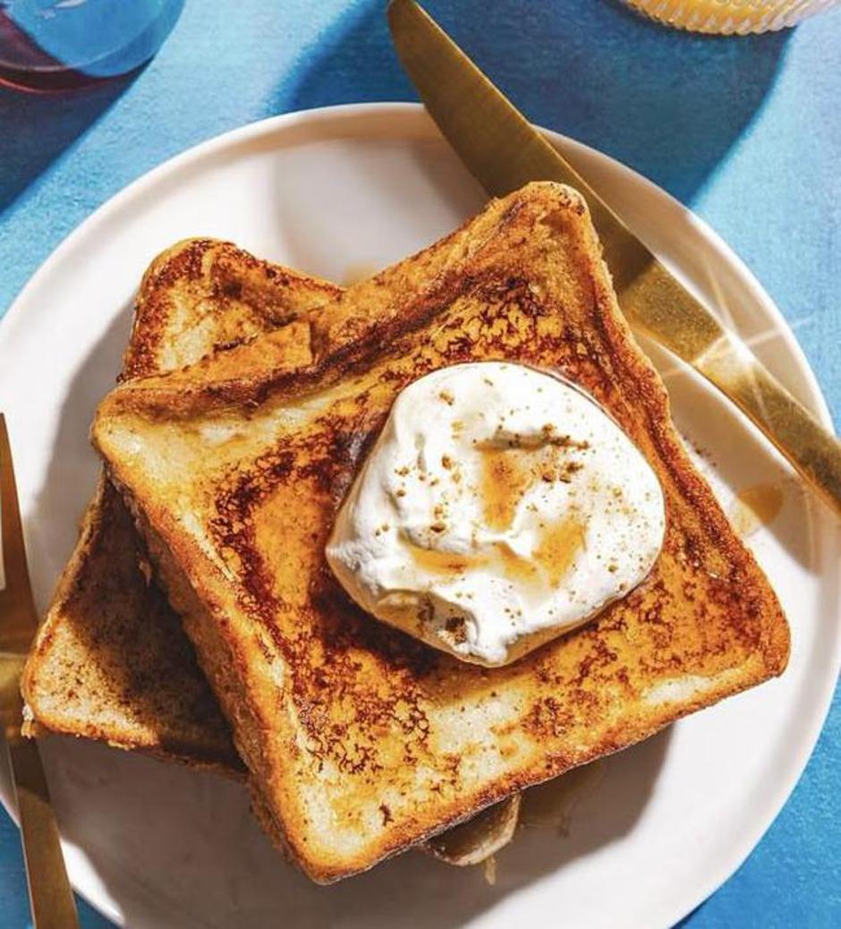 Cimet tost s posnim sirom, doručak koji spaja nostalgiju i funkcionalnost | Author: @mswonka0116 Pinterest