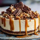 snickers cheesecake