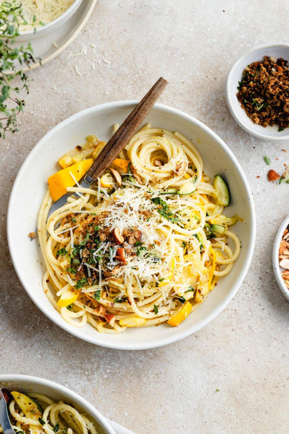 carbonara s tikvicama | Author: heyfoodsister.de/Pinterest