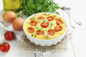 Frittata od špinata i rajčica